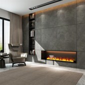 d雾化壁炉装 饰智能电子壁炉火光灯仿真火嵌入式 火焰加湿器