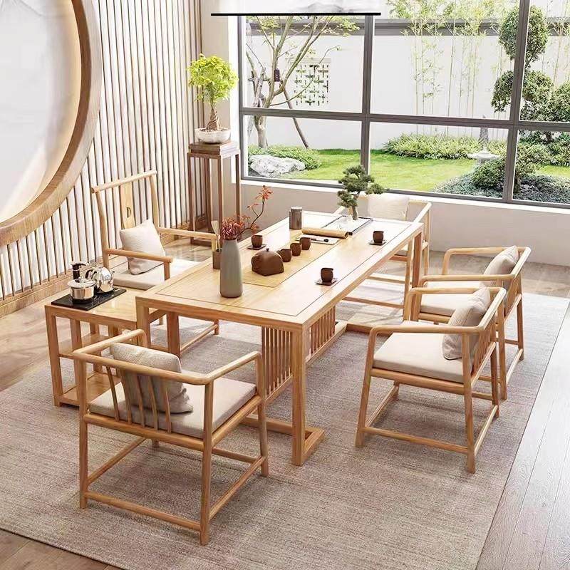 实木茶桌新中式桌椅组合禅意 原木简约茶几 办公室现代功夫泡茶台,住宅家具,茶几,淘宝优惠券,粉丝福利购,淘宝优惠卷