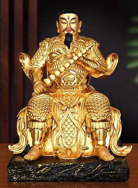 雷祖纯铜神像九天应元雷声普化天尊中式风格1米大号雷公摆件定做