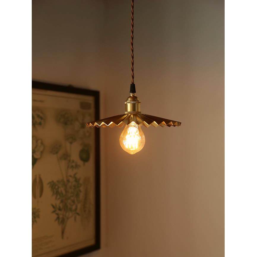 轴年 复古 北欧 黄铜吊灯 工业风百褶灯 个性灯罩 现货,家装灯饰光源,床头/玄关/吧台/过道吊灯,淘宝优惠券,粉丝福利购,淘宝优惠卷