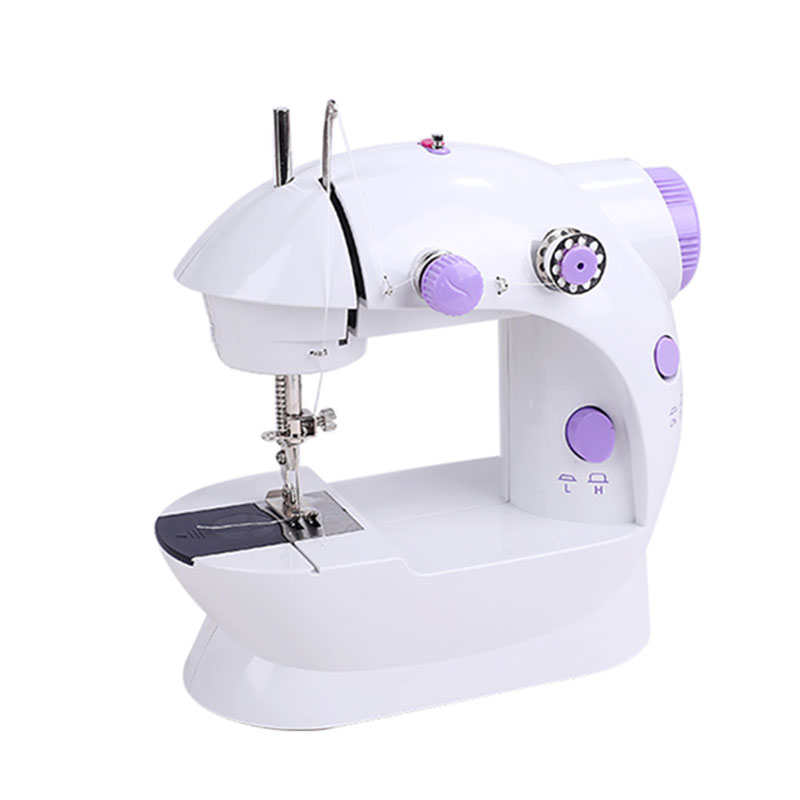 缝纫机家用迷你家庭电动手持式多功能台式小型可吃厚带锁边裁缝机