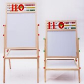儿童画画板支架式 无尘小黑板磁性幼儿宝宝学写字涂鸦白板擦