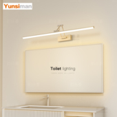 韵丝蔓镜前灯现代壁灯浴室柜灯创意调节壁柜灯具