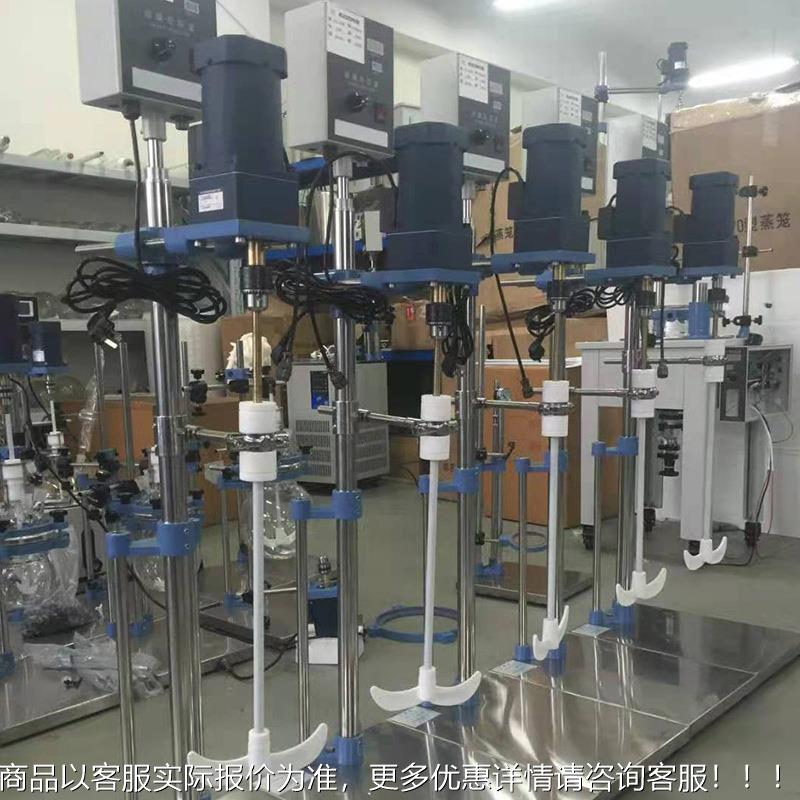 供应顶置立式搅拌机电型实验数显强力小OOA大功室率动搅拌器混合