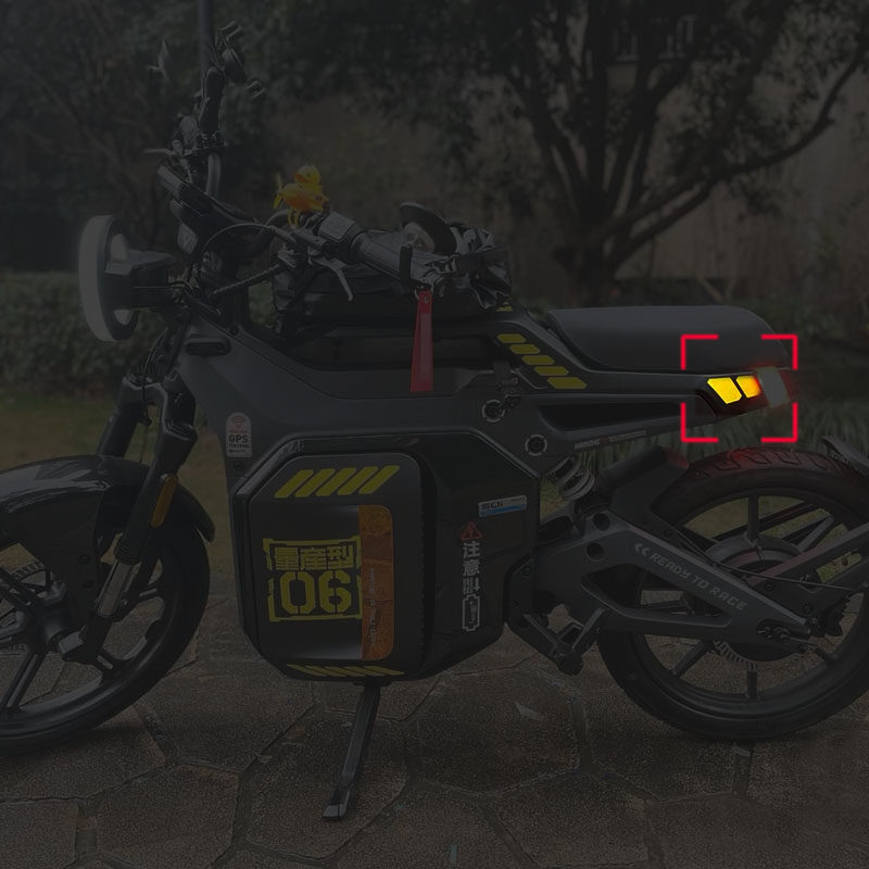 小牛sqi电动车个性量产型车贴装饰改装贴纸反光防水创意车贴