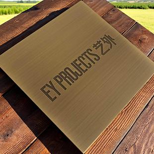 创意铜牌订制户外铜牌简介牌金属标牌 纯铜标牌 不锈钢镀铜蚀刻牌