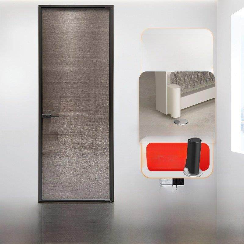 网红新款极窄夹丝玻璃平开门钛镁合金极窄卫生间门厕所门厨房门,全屋定制,卫生间门/厕所门,淘宝优惠券,粉丝福利购,淘宝优惠卷