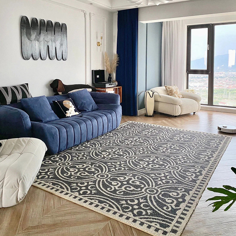 中古之家复古圈绒地毯法式级感客厅茶几别墅房间卧室书房水洗,居家布艺,地毯,淘宝优惠券,粉丝福利购,淘宝优惠卷