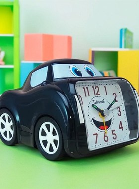 eleoni天王星闹钟儿童专用卡通爱创意学生男孩静音客厅家用