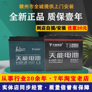 天能LT真黑金EO电池H2H222H电动车车铅酸