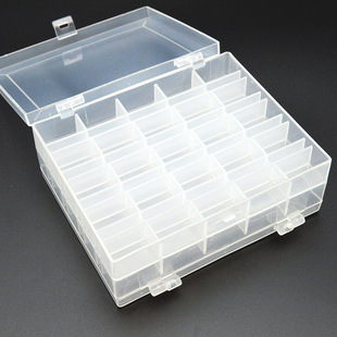 50格家用缝纫机通用梭芯透明盒子金属锁芯带线芯底线梭子收纳盒