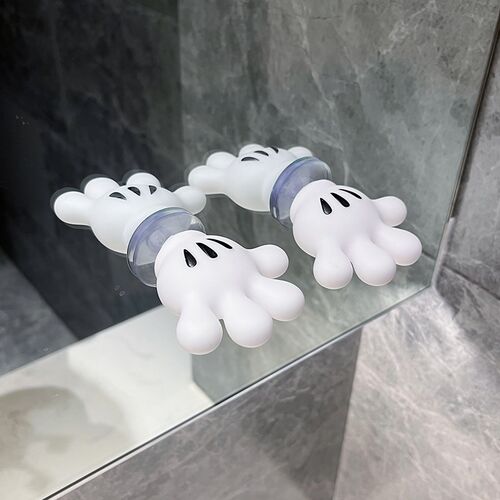 卡通手掌牙刷架壁挂式浴室电动牙刷收纳置物架免打孔卫生间吸盘式