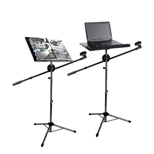 加重加高话筒架乐谱架手机夹便携落地立式专业金属麦克风支架子