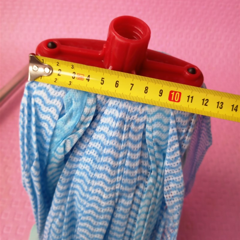 康雅免手洗干湿两用无纺布拖把 不掉毛家用吸水墩布头 木地板地拖