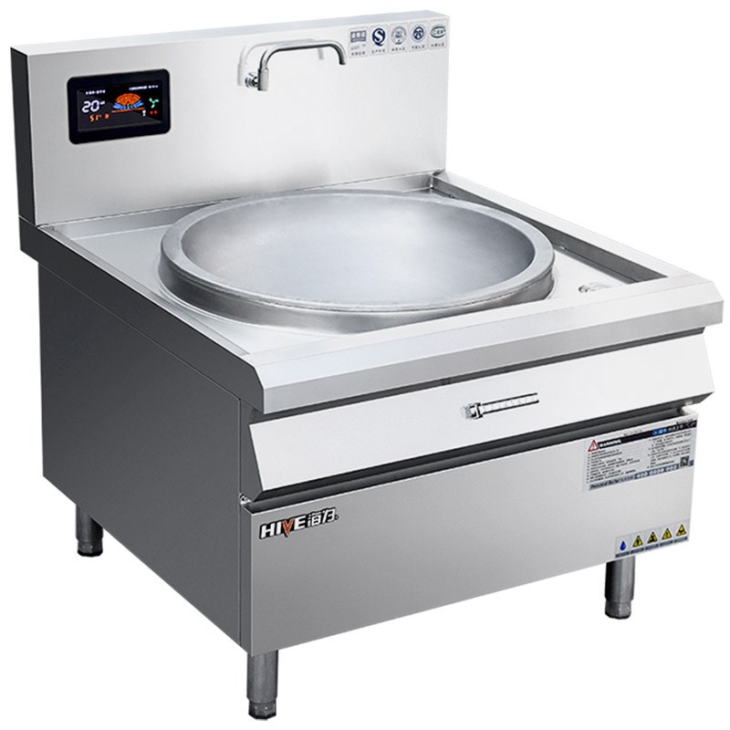 大功率商用电磁炉食堂电磁大锅灶大型电磁灶电炒锅牛羊肉电熬汤锅