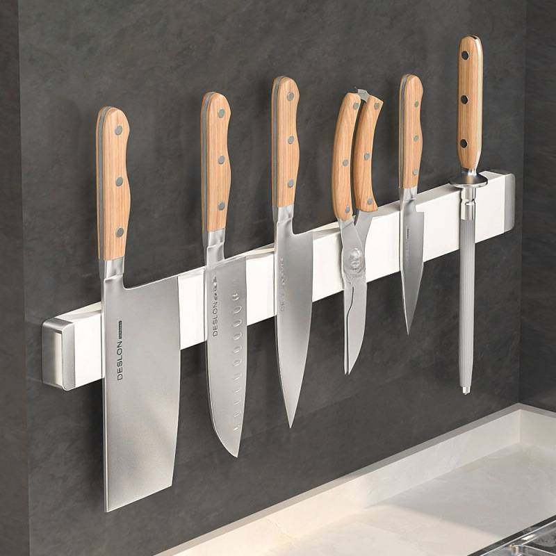 刀具收纳架磁铁磁性刀台304不锈钢磁吸刀架置物架厨房壁挂式菜刀,厨房/烹饪用具,刀架,淘宝优惠券,粉丝福利购,淘宝优惠卷