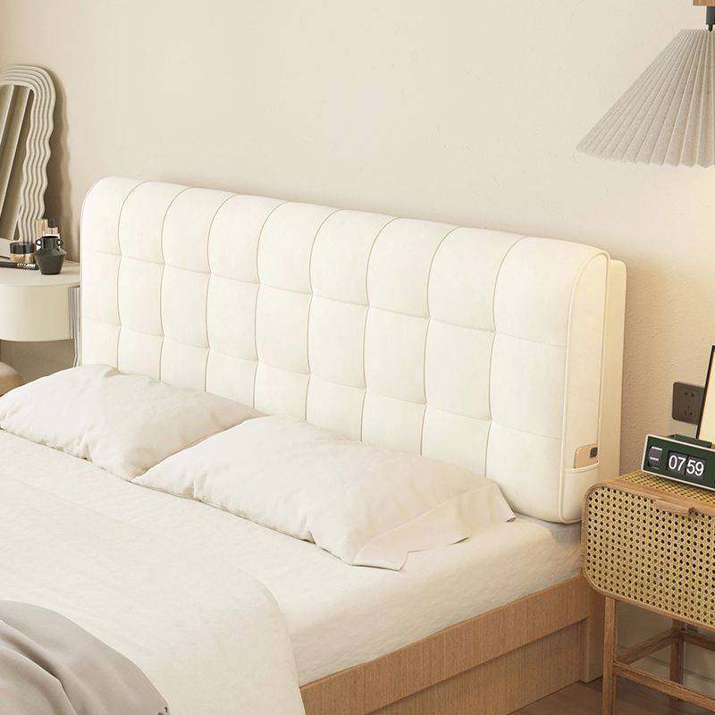 床头靠垫床头板软包榻榻米床头罩现代简约ins双人大靠背垫可拆洗,居家布艺,床头靠垫,淘宝优惠券,粉丝福利购,淘宝优惠卷