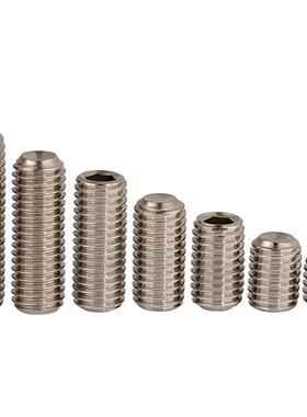 M2.5-M10(千支)12.9级高强度镀镍凹端紧定DIN916顶丝螺钉机米