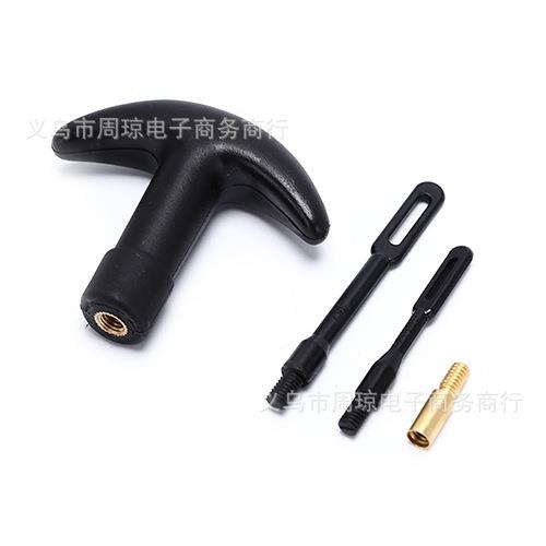 速卖通热卖16 件套通条加长杆套装多功能棉刷钢丝清洁管刷