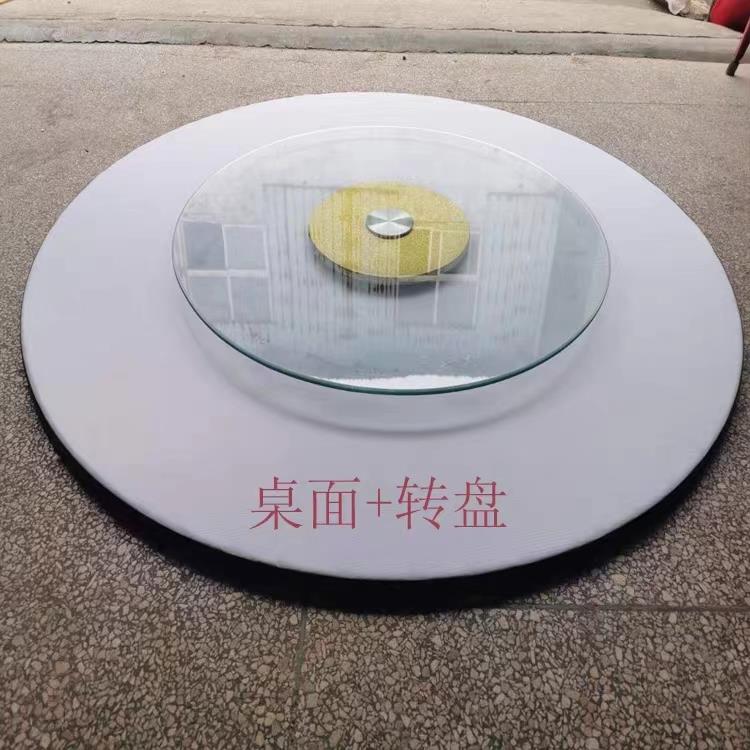 K810人15人20人家用酒店2米PVC大圆桌子面饭店食堂宴会包厢圆桌面