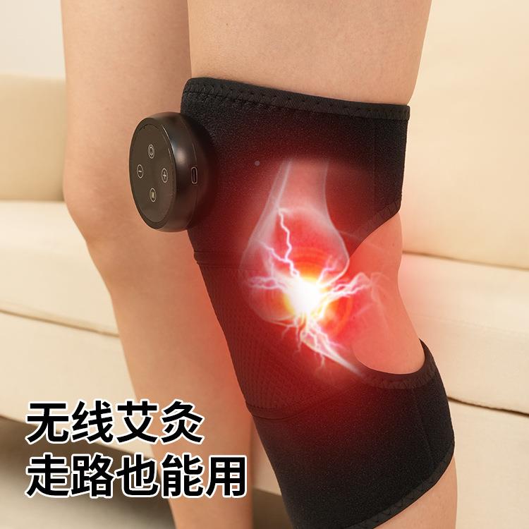 电部热护膝按摩FXV器自热膝盖按摩关仪老寒腿肩腿发部机震动按摩