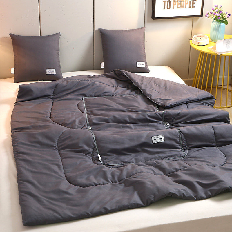 抱枕被子两用汽车载用四季通用办公室午睡毯子折叠小靠枕头二合一,居家布艺,抱枕被,淘宝优惠券,粉丝福利购,淘宝优惠卷