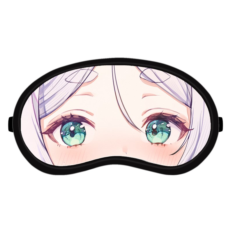 葬送的芙莉莲眼罩男生卡通学生午休助眠宿舍遮光冰敷冷热两用眼罩