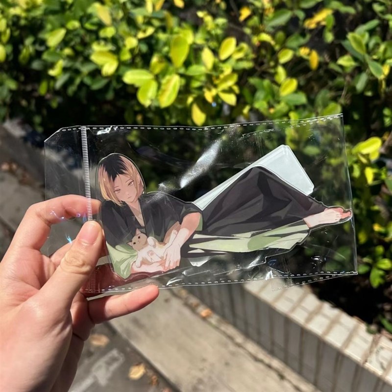 新款序列调和孤爪研磨立牌可爱高颜值亚克力桌面装饰摆件送闺蜜