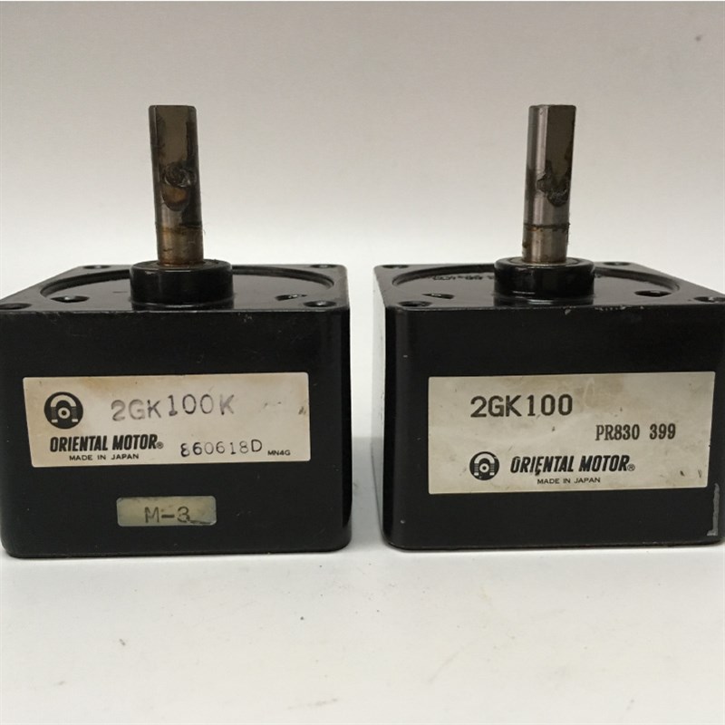 原装ORIENTAL东方齿轮减速箱 6W直齿电机2GK18K进口齿轮箱0M东方