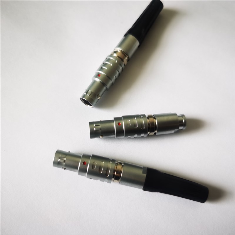 CFJ-双键30度 摄影专用连接器 FGA插头 2B插头 4 8 12 16 18 26芯