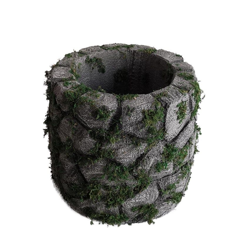 泡沫石头假山雕塑道具定做仿真枯井古井水井影视舞台话剧造景摆件