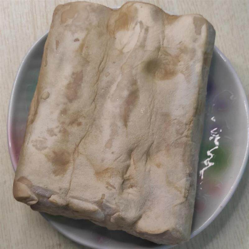 新货湖北特产霉千张筒三份臭千张卷(每份三根)自然发霉臭皮