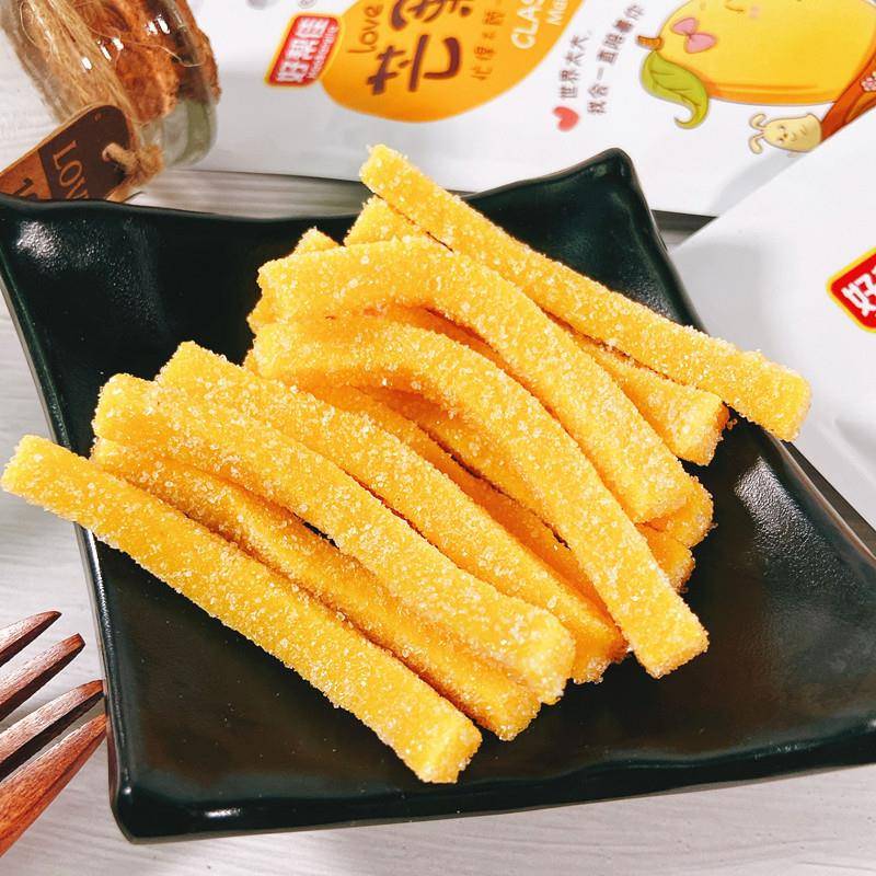正宗水果味怀旧软糖好帮佳芒果很忙软条橡皮糖儿童零食水果味软糖