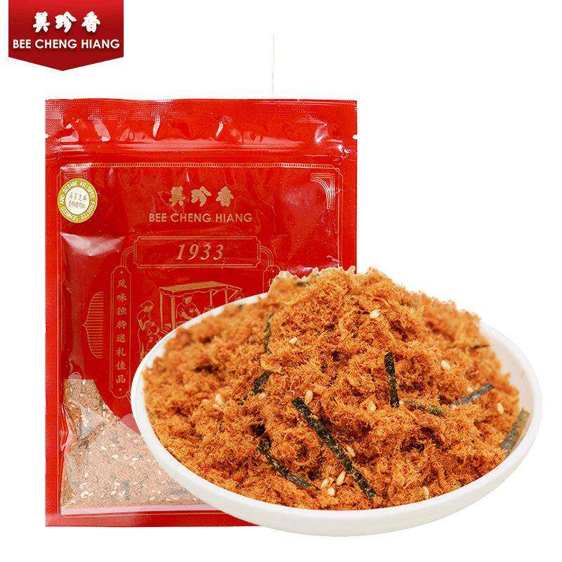 正宗美珍香海苔芝麻香酥猪肉松120g袋装肉松烘焙健康零食面 面包