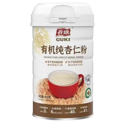 新货谷旗纯杏仁粉冲泡饮品烘焙南杏仁马卡龙饮早餐代餐粉高蛋白膳