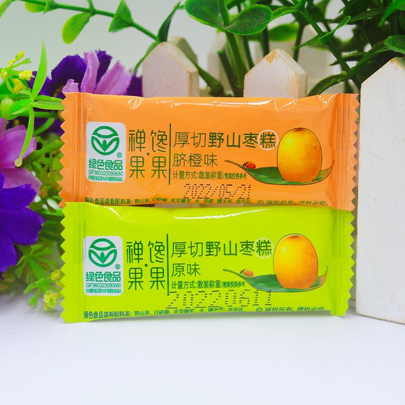 新货厚切野山枣糕绿色食品