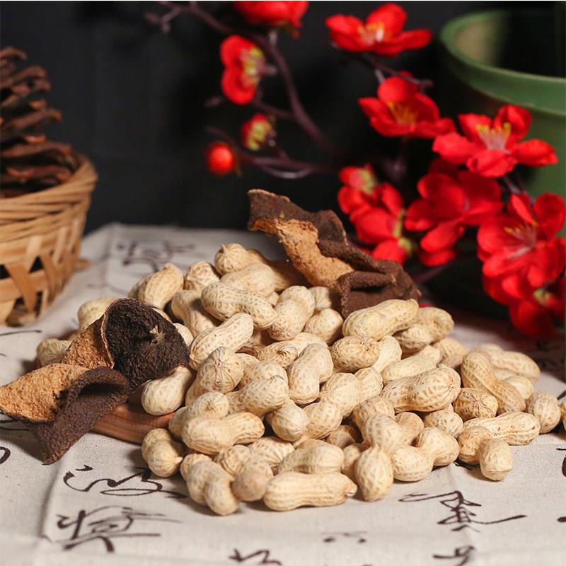 正宗陈香花生冠华花生新货超香咸干天府蒜香陈皮带壳花生果仁酒吧
