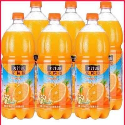 新货果粒橙1.25L1.8升大瓶