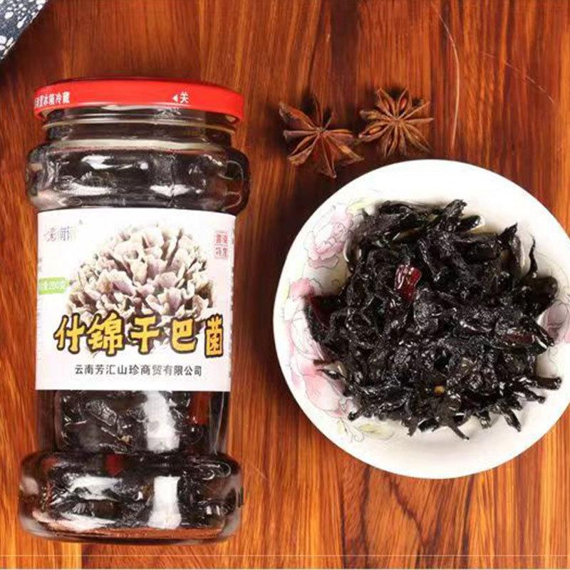 什锦干巴菌即食下饭香辣酱