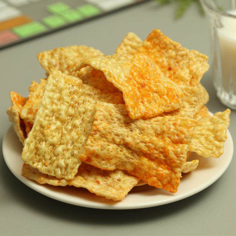 正宗苦荞麦片荞麦锅巴中老年人儿童零食网红咸香原味麻辣杂粮散装