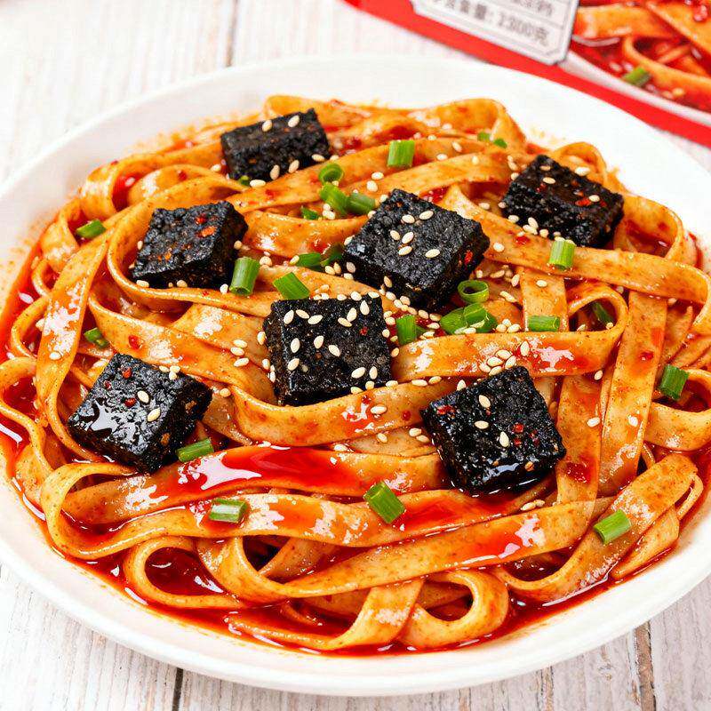 正宗辣子鸡拌面顾大嫂拌面臭豆腐辣子鸡味非油炸早餐夜宵速食干拌