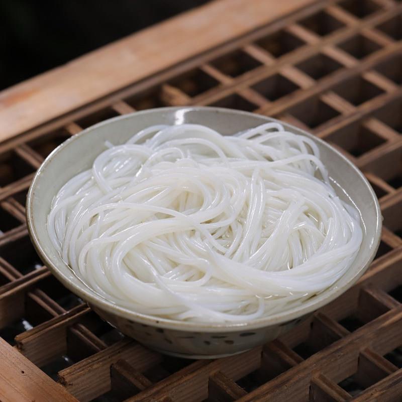 正宗鲜米粉口水爷新鲜米线200g*3袋湿米线保鲜米粉过桥米线肥汁