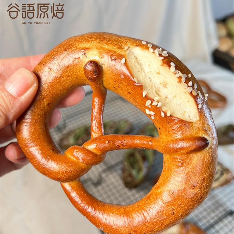 全麦碱水面包无油咸味即食