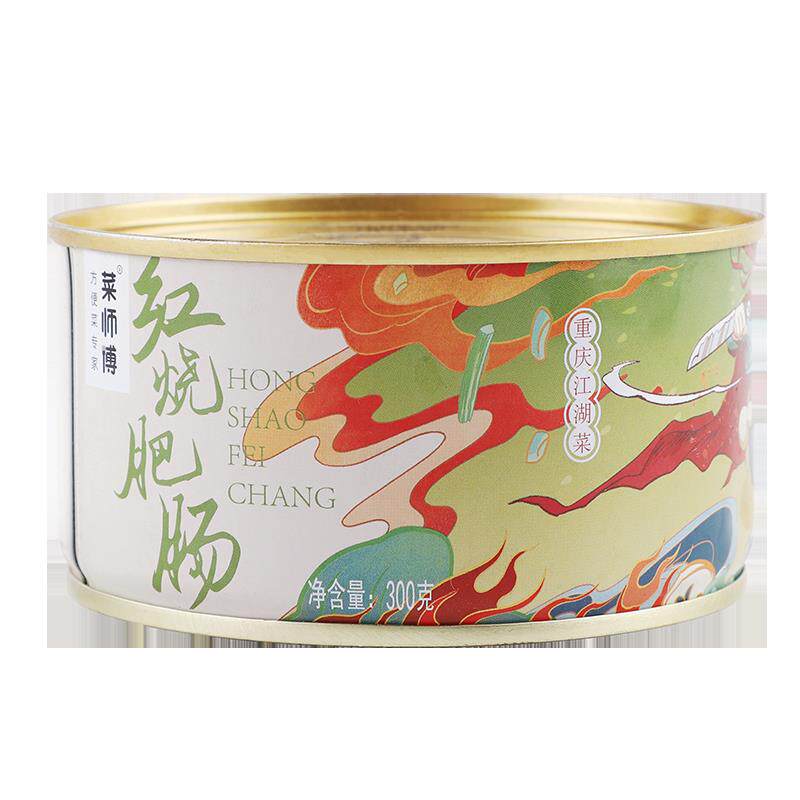 正宗香辣大肠头菜师傅 红烧肥肠罐头香辣猪大肠熟食即食重庆特产