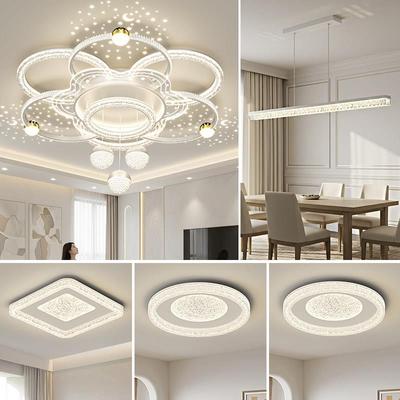 2高02新款客厅5主灯豪大气轻奢级感现代华简约餐8552厅灯全屋套餐