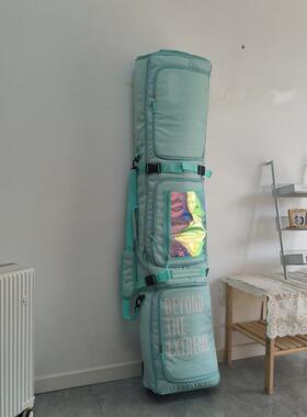 VEQ板滑雪板包带轮干湿分离雪单板双滑雪背装包备包儿童单板双板