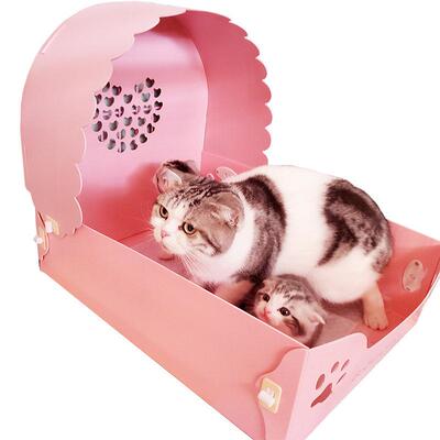 可麦德豪拆洗猫产房抓咬窝可爱猫窝狗耐泰产迪比熊小型犬洋房宠物