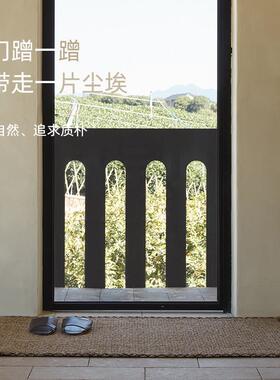 代剑地毯入户地垫厨房地垫地毯MV7-6加n厚中式编织现麻简约is地垫