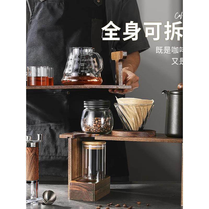 手冲咖啡壶支套高级架家用OVE小型器磨具全套装手动摇研磨机手咖