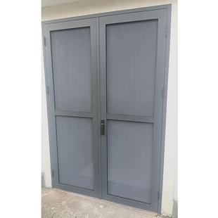 子母门纱间门门对蚊开纱四开入户大门金钢网纱门厨房房防安逸居平